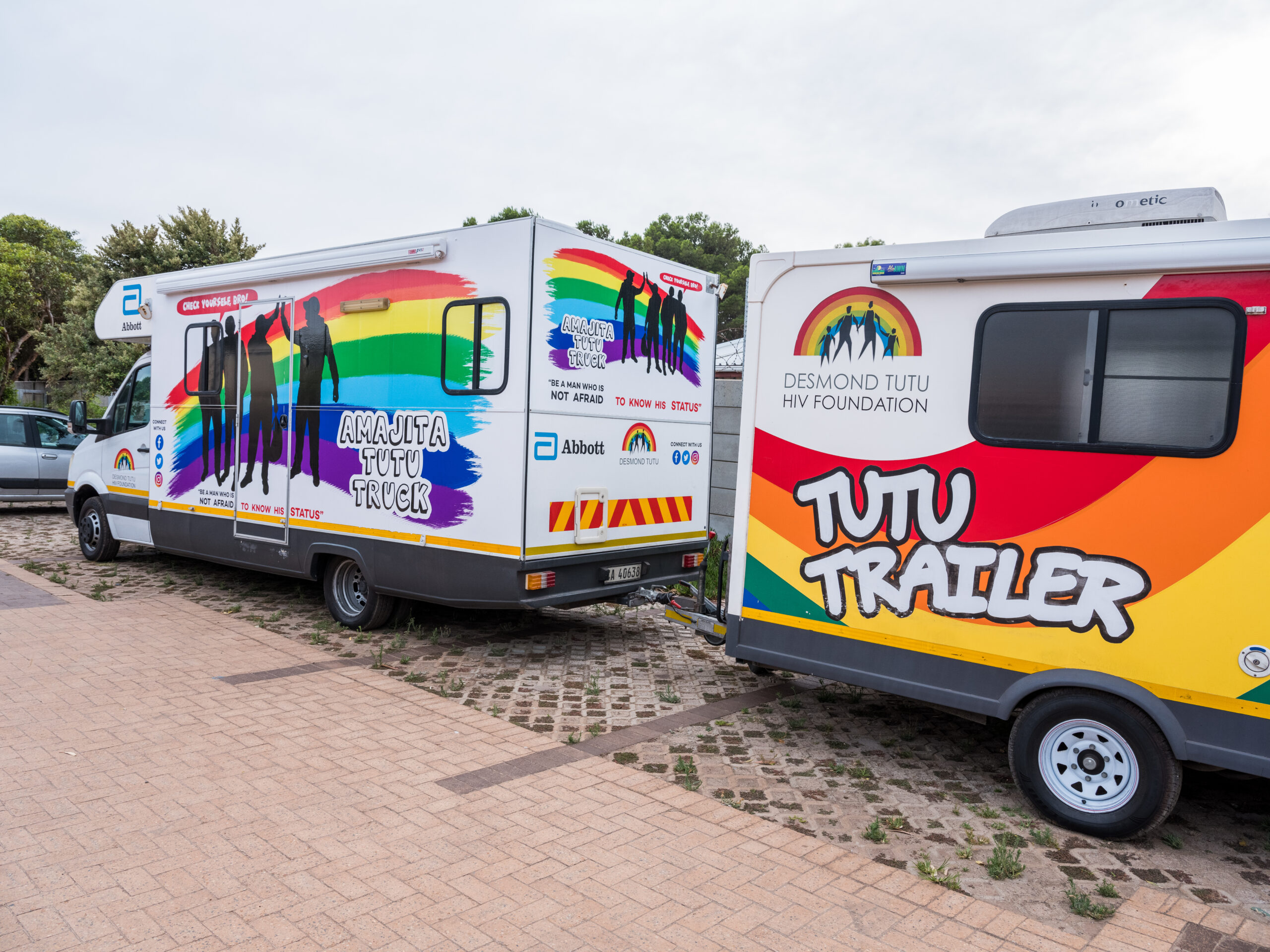 The Desmond Tutu HIV Foundation Research Site in Masiphumelele on the South Peninsula of Cape Town, South Africa on February 7, 2020.