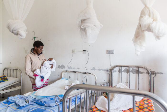 Patients at Masaka Hospital in the Kicukiro district of Kigali, Rwanda on June 28, 2018.